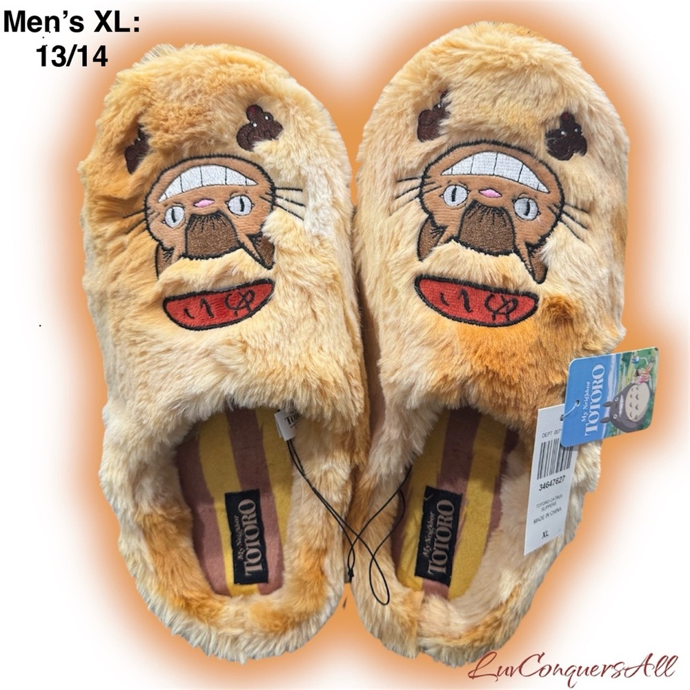 Studio Ghibli My Neighbor Totoro Catbus Slippers